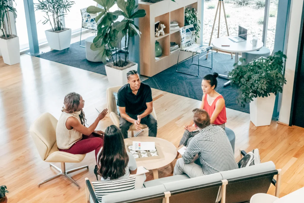 Telecommunications team collaboration